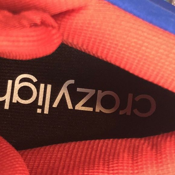 ADIDAS CRAZYLIGHT BOOST USA WHITE ROYAL BLUE RED - Picture 7 of 8